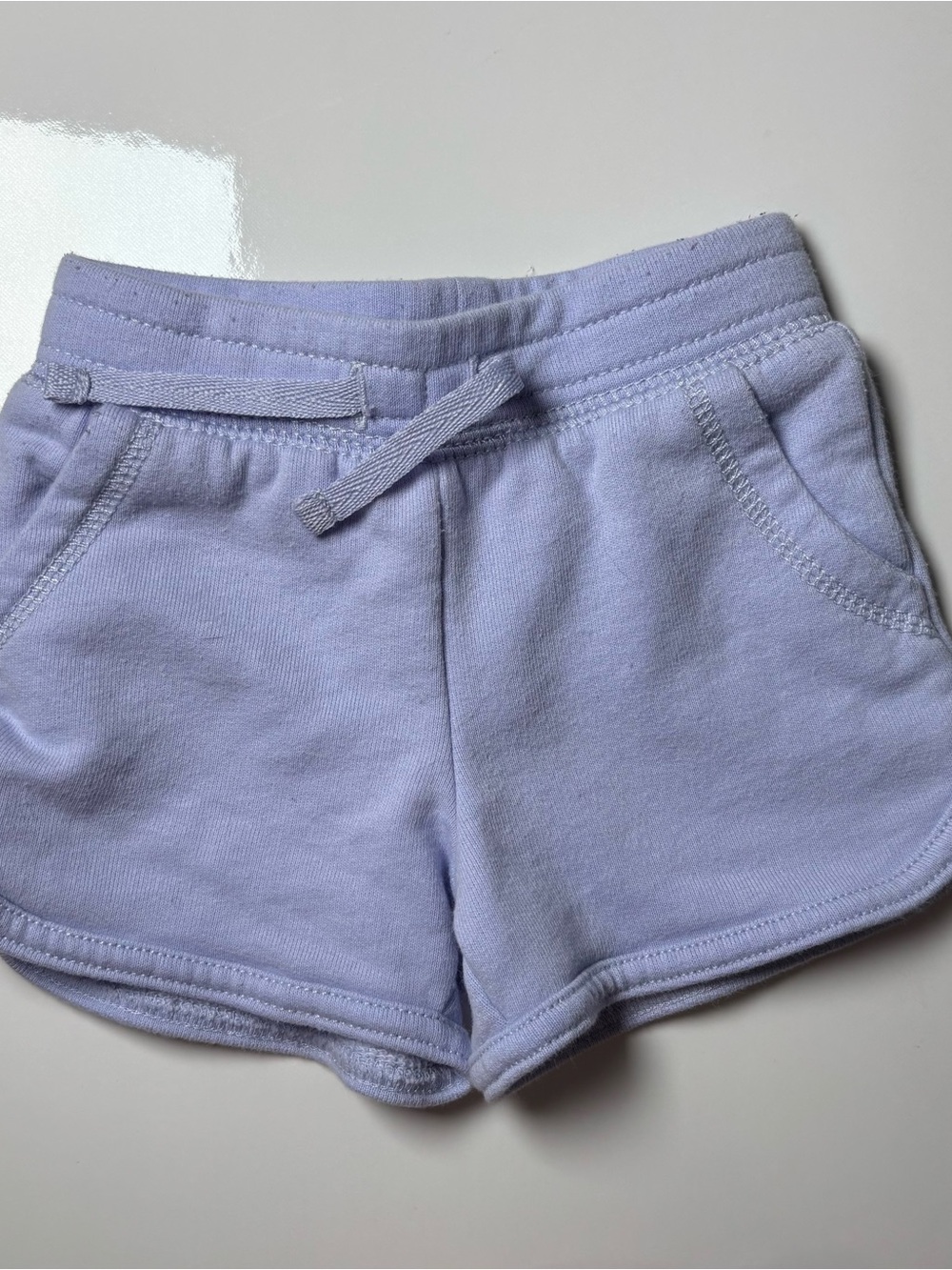 Zara, OshKosh & TAG Coquette Pastel Ruffle & Twill Shorts Bundle 3pcs 9-12M - Picture 4 of 11